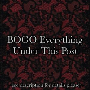 🖤BOGO UNDERNEATH THIS POST❤️